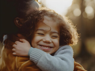Universal Language of Empathy: Touching Hug Photography