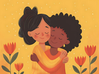 Warmth and Connection: Empathetic Hug Photography