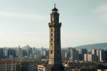 Obraz premium city skyline