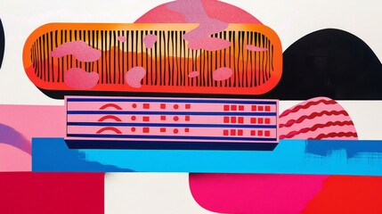 Illustration featuring an ancient Sumerian cuneiform tablet