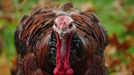 turkey portrait, animal photography