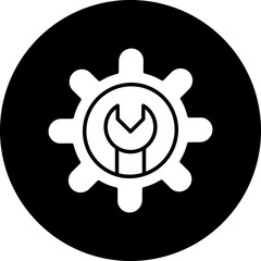 Fototapeta premium Vector Design Configuration Icon Style