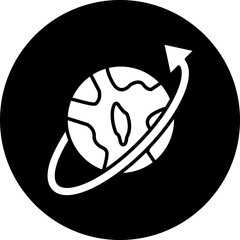 Vector Design Worldwide Icon Style