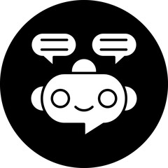 Vector Design Chatbot Icon Style