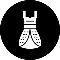Vector Design Wedding Female Dress Icon Style
