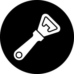 Vector Design Bottle Opener Icon Style