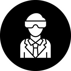 Vector Design Virtual Reality Icon Style