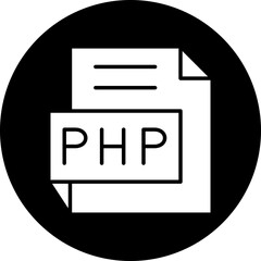 Vector Design PHP Icon Style