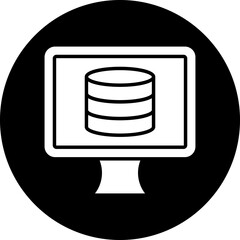 Vector Design Database Icon Style