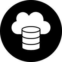 Vector Design Cloud Data Icon Style