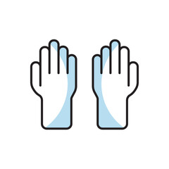 Pray icon design with white background stock illustration