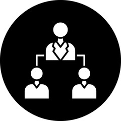 Vector Design Team Work Icon Style