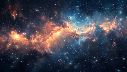 Fototapeta premium space background