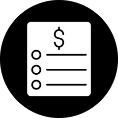 Vector Design Price List Icon Style