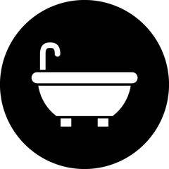 Vector Design Bathtub Icon Style