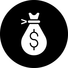 Vector Design Money Bag Icon Style