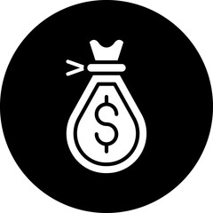 Vector Design Money Bag Icon Style