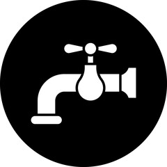 Vector Design Water Tap Icon Style