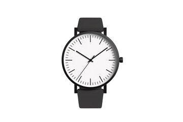 a black and white watch