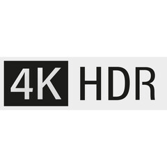 4K Ultra HD Resolution. 4K Ultra HD Label. High Technology Icon