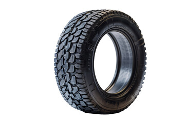 a black tire with a black rim