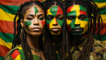 portrait of a person in a mask