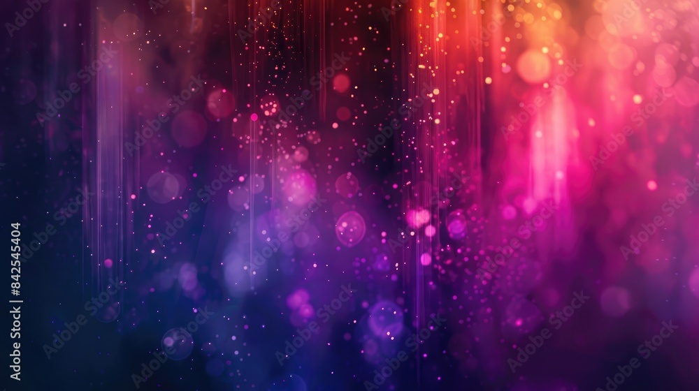 Poster gradient color texture on a blurred background