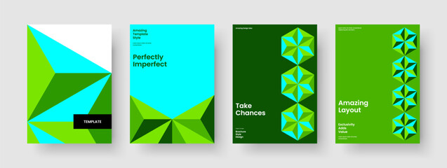 Fototapeta premium Creative Poster Design. Modern Brochure Layout. Geometric Flyer Template. Report. Book Cover. Business Presentation. Background. Banner. Notebook. Portfolio. Brand Identity. Newsletter. Catalog