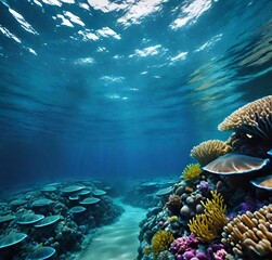 coral reef and fish, coral, reef, fish, ocean, nature, diving, tropical, scuba, animal, egypt, marine, clear, summer, travel