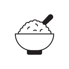 Iftar icon design with white background stock illustration