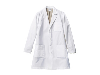 a white lab coat with pockets