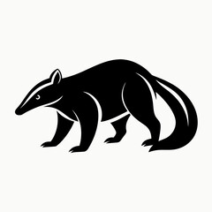 silhouette of a bear