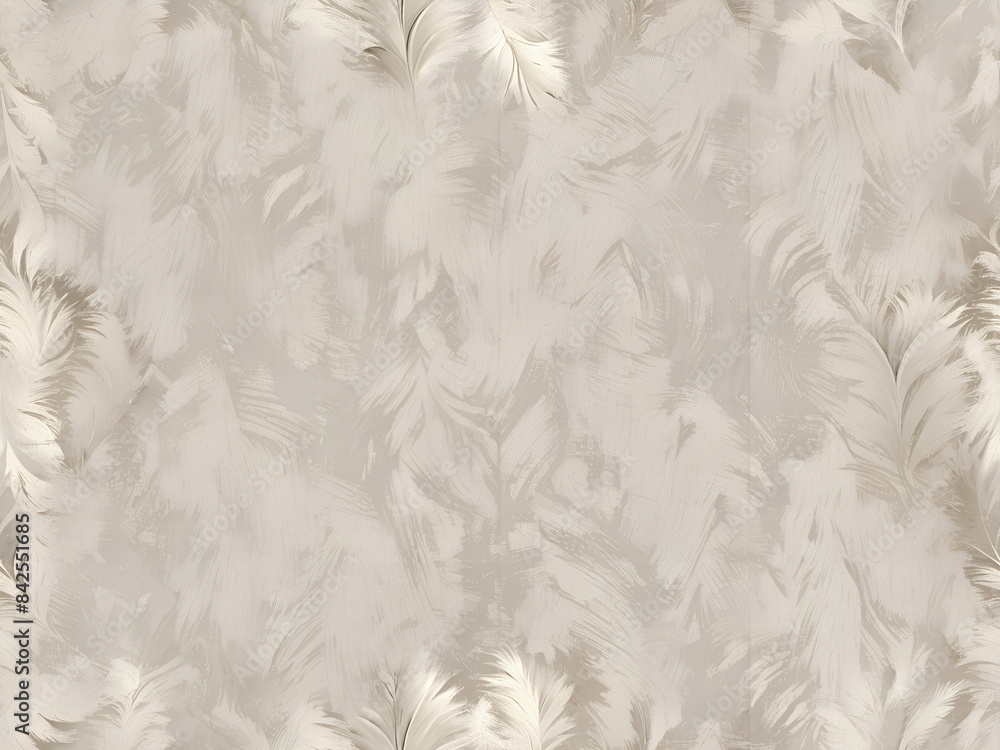 Poster seamless pattern featuring an abstract design in various shades of beige.