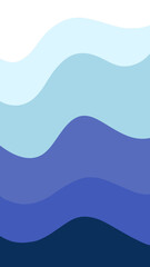 abstract blue wave background template