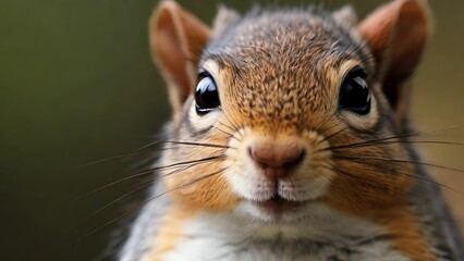 Obraz premium Close up of a squirrel