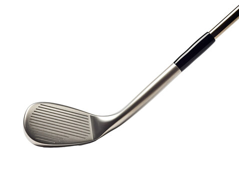 a close-up of a golf club