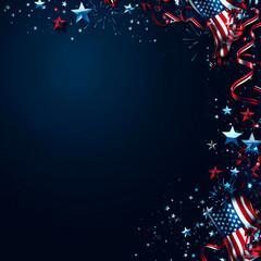 background with stars
