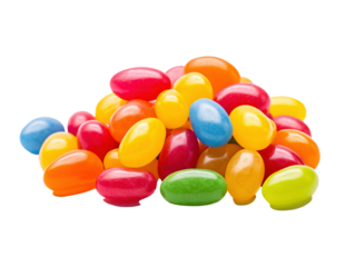a pile of colorful jelly beans