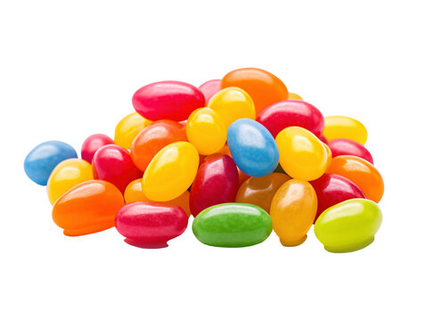 a pile of colorful jelly beans