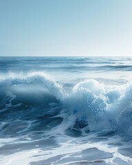 Fototapeta premium wave of the sea