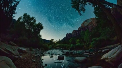 cinematic avantgarde minimalist style science fiction movie IMAX 70mm film full scene shot by ARRI Alexa LF camera of the night sky viewed from the grand Canyon in Yuta year 2059, night time, harsh li