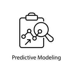 Predictive Modeling vector icon