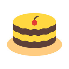 Pudding Flat Icon