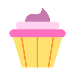 Cupcake Flat Icon