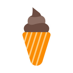 Ice Cream Flat Icon