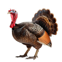 [Transparent Background PNG]A Thanksgiving turkey