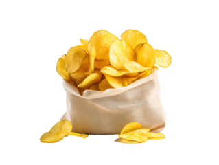 a bag of potato chips
