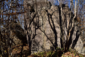 Climbing  Mount Asama-kakushi, Gunma, Japan