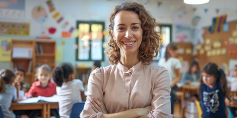 Teacher in Classroom
