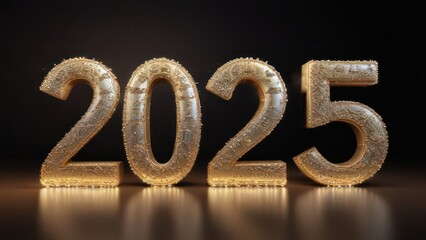 numbers 2025. concept of the new year 2025. postcards for 2025